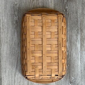 Vintage Signed Longaberger Basket in Honey Brown